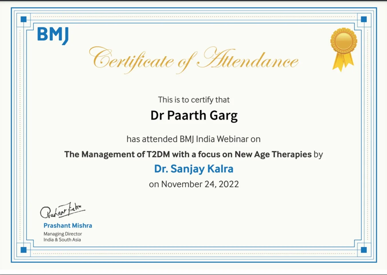 Certificate 3