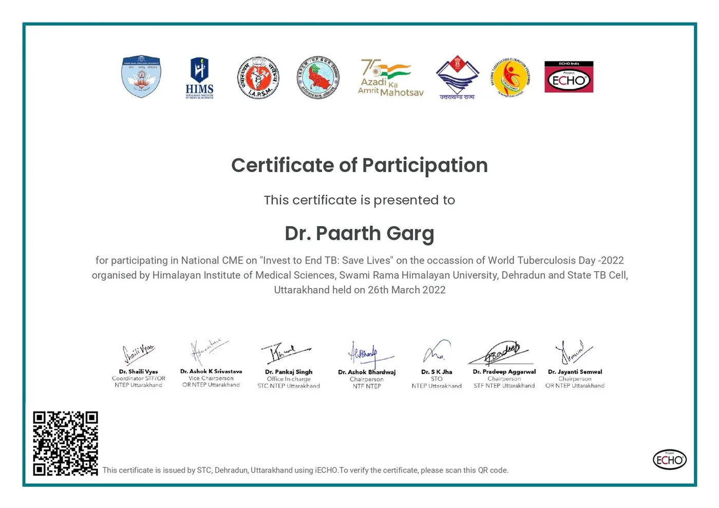 Certificate 10