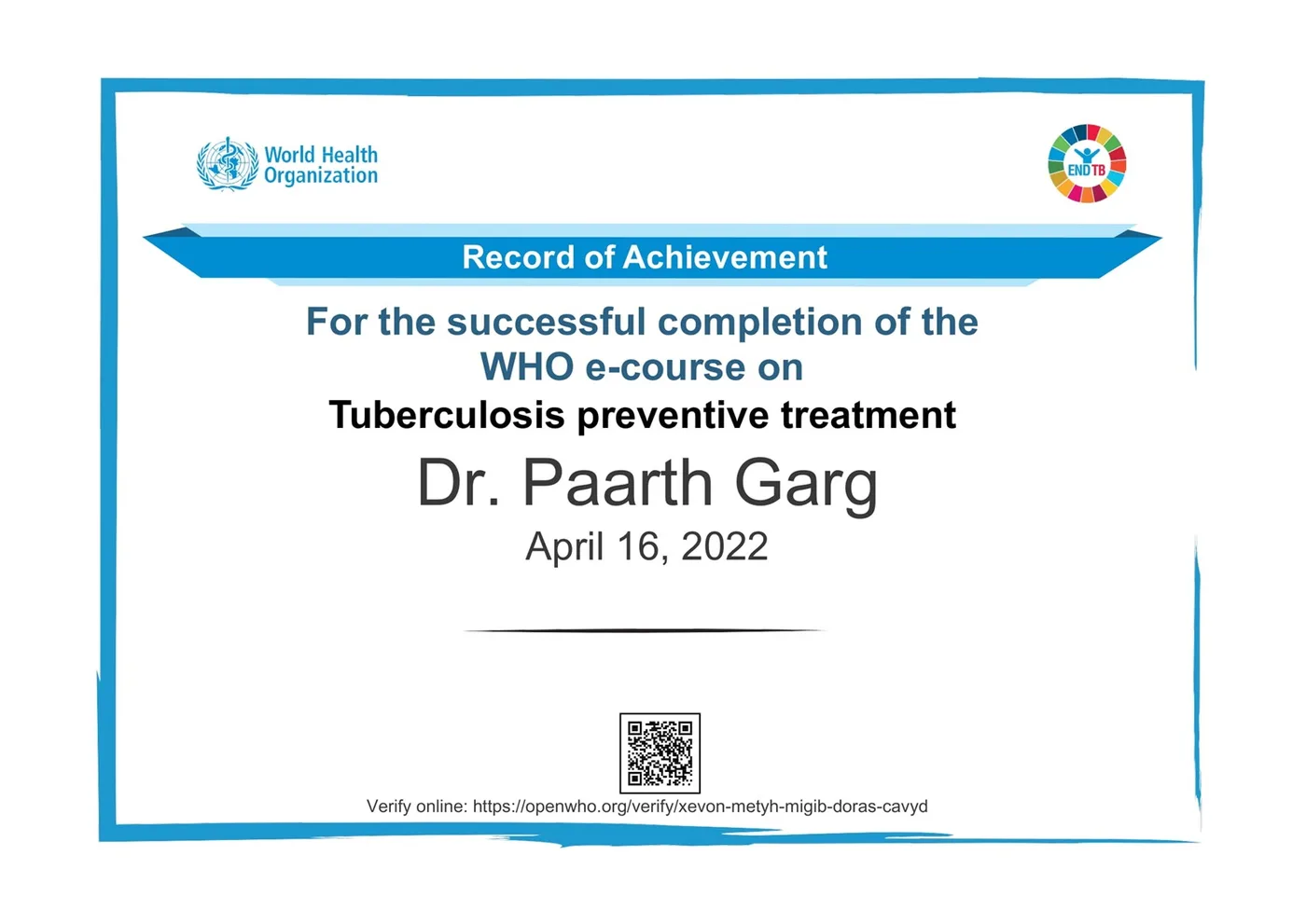 Certificate 25