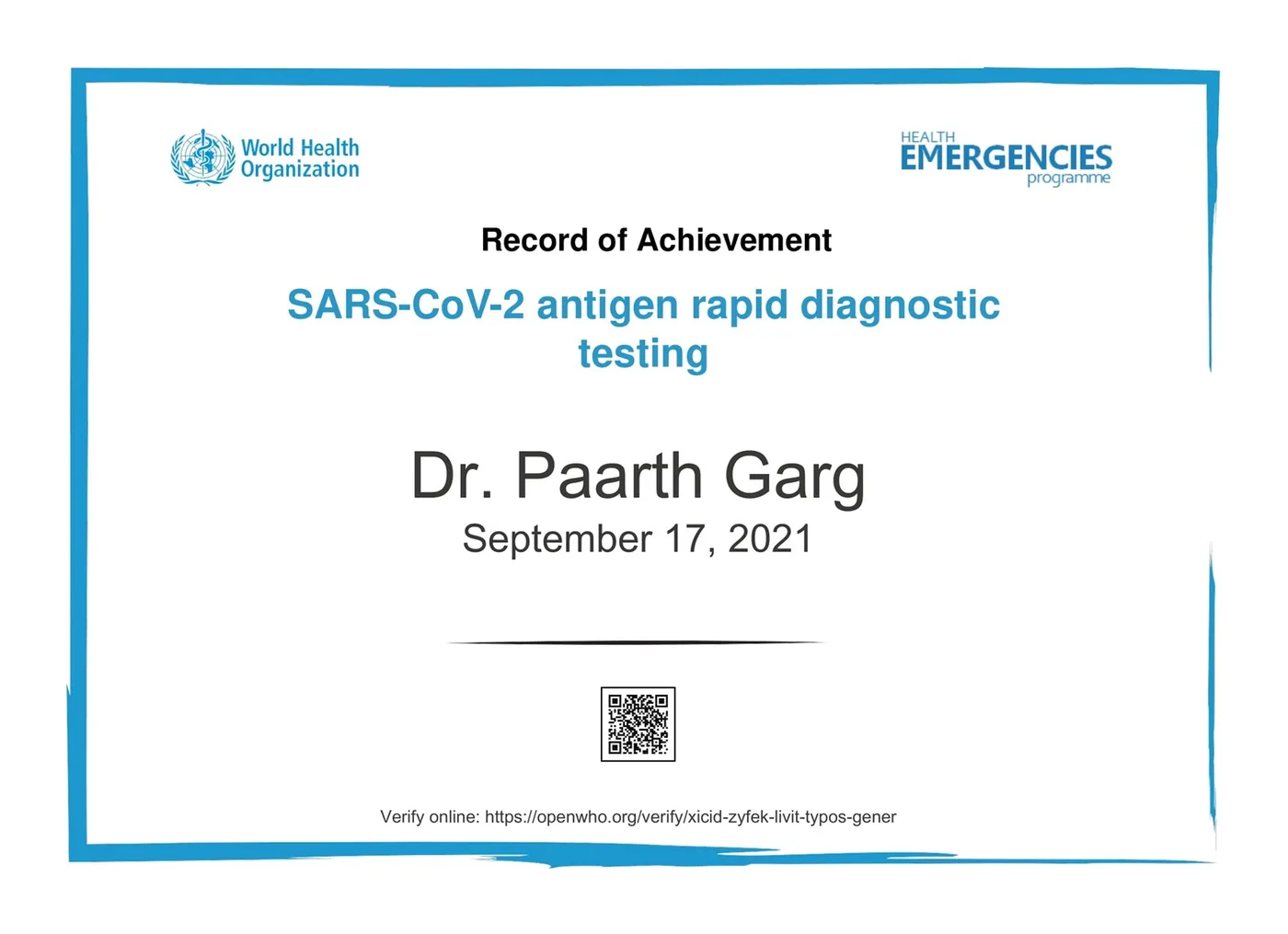 Certificate 27