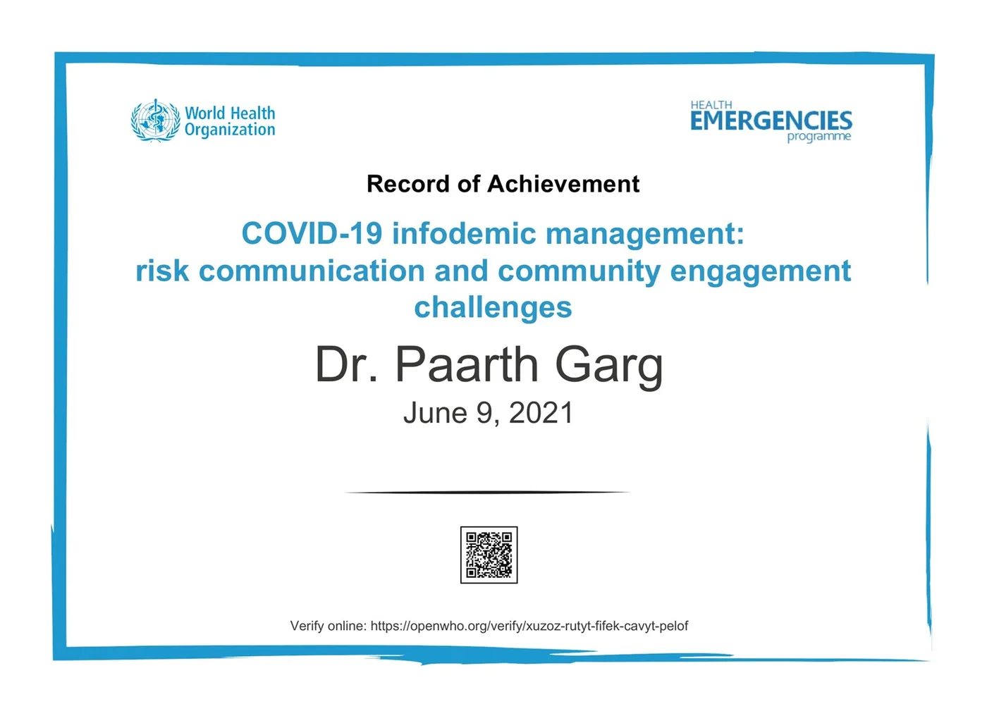 Certificate 28