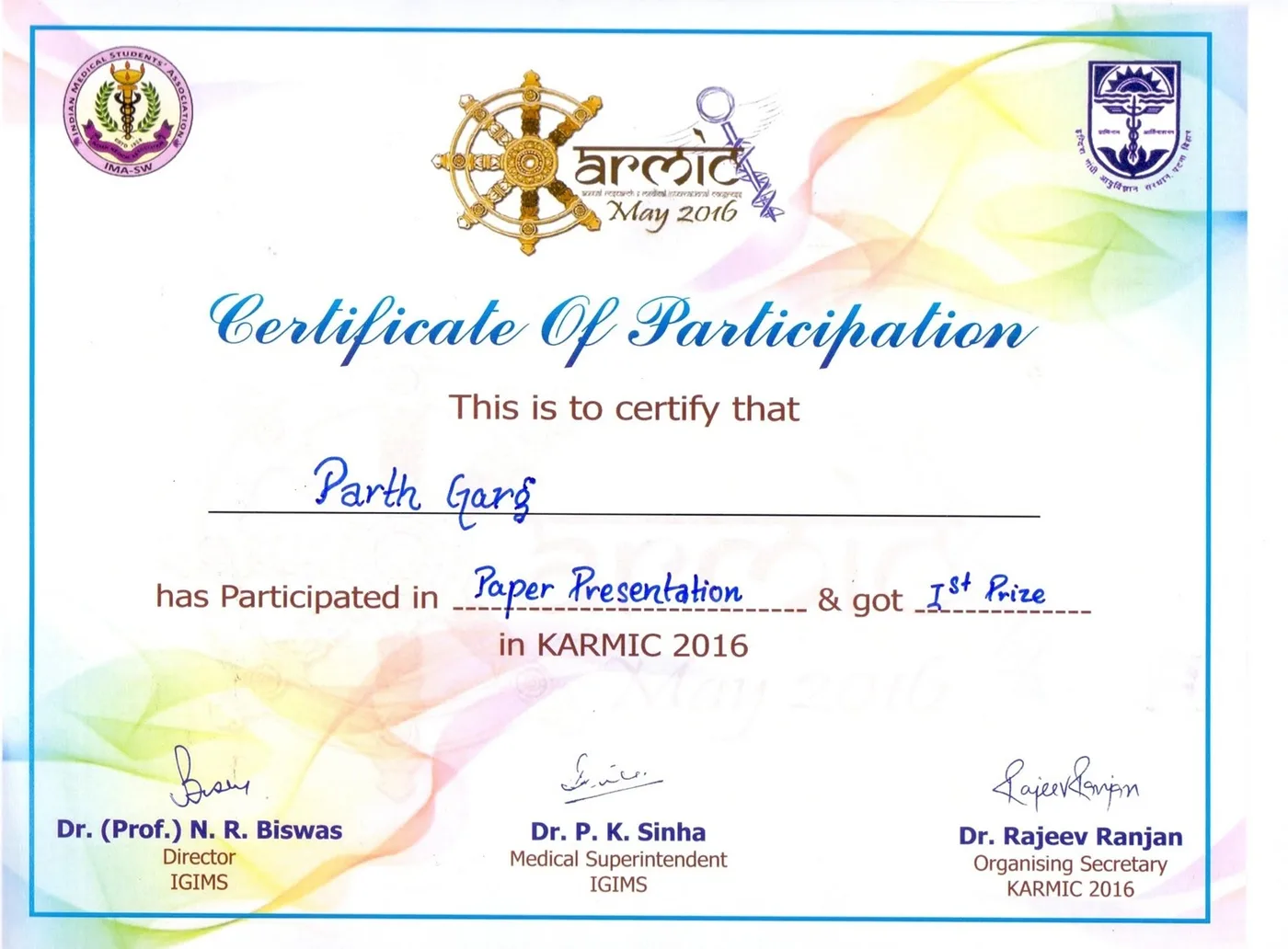 Certificate 37