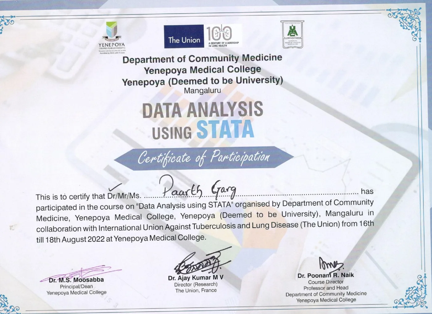 Certificate 38