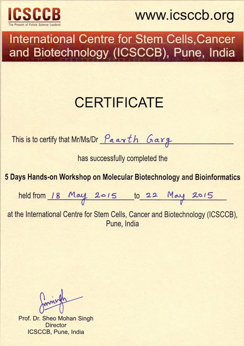 Certificate 55