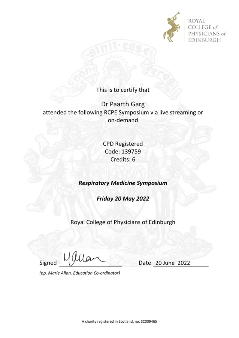 Certificate 68