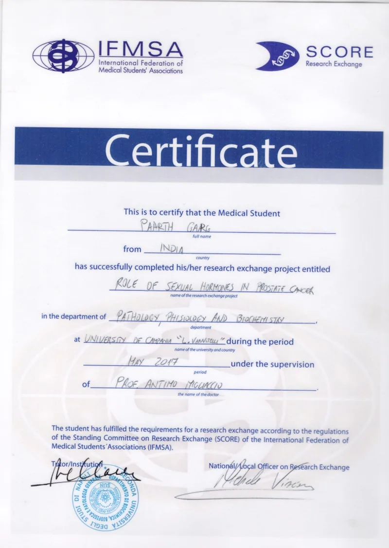 Certificate 80
